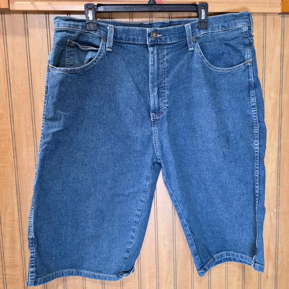 Dickies Denim‎ Shorts Carpenter Pockets Blue Jean Y2K Skater Style Size 36